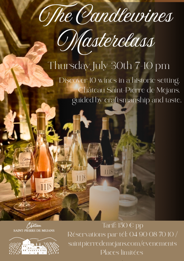 Flyer - The Candlewines Masterclass